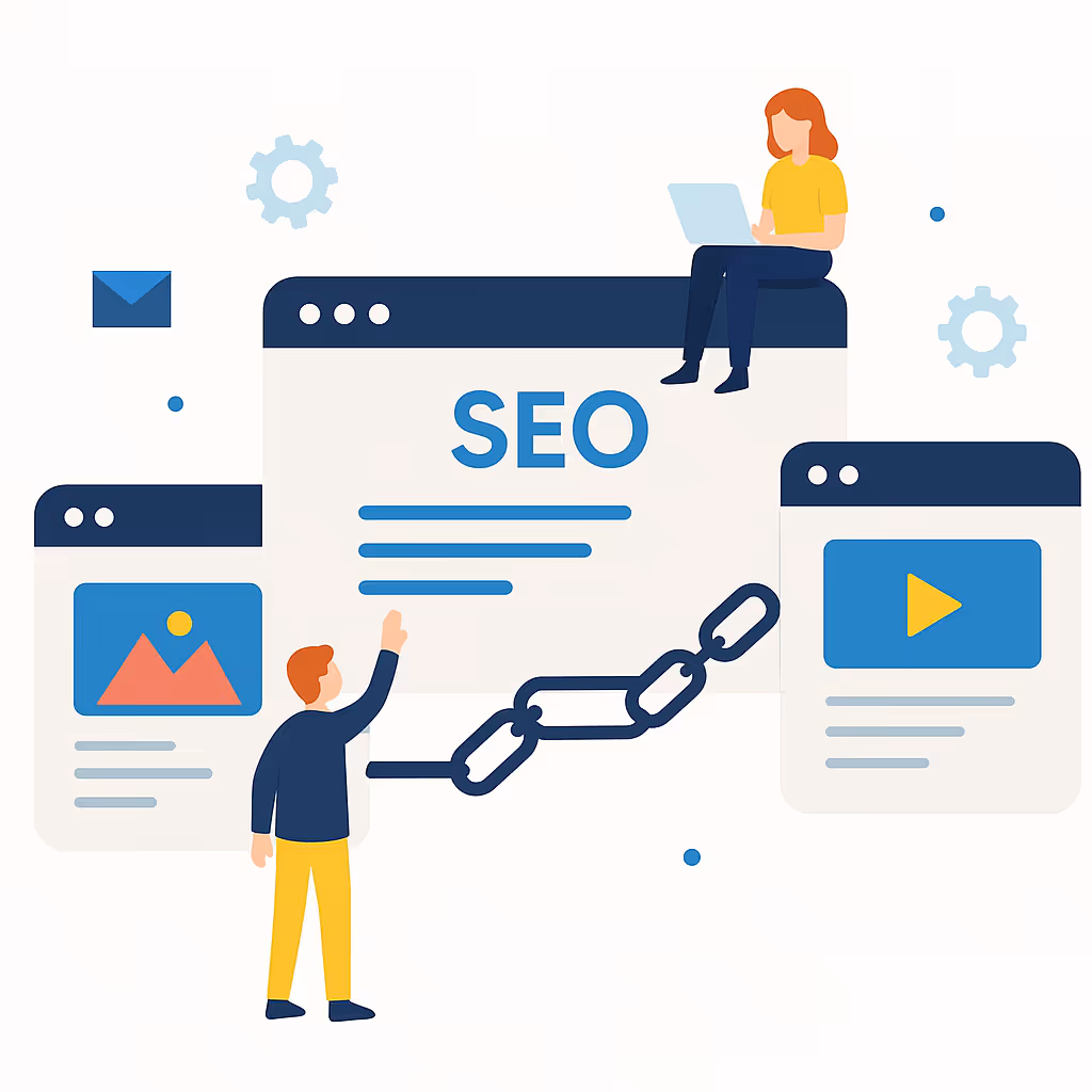 SEO backlink strategy and link building services for business growth